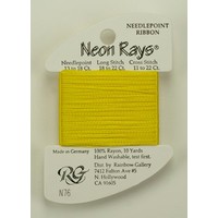 Neon Rays Bright Yellow - Rainbow Gallery