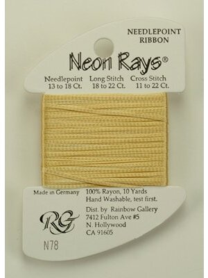 Rainbow Gallery Neon Rays Apricot - Rainbow Gallery
