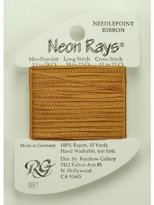 Rainbow Gallery Neon Rays Nutmeg - Rainbow Gallery