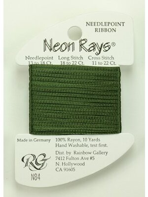 Rainbow Gallery Neon Rays Olive - Rainbow Gallery