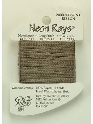 Rainbow Gallery Neon Rays Gray - Rainbow Gallery