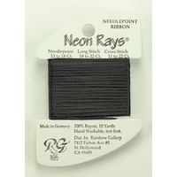 Neon Rays Dark Gray - Rainbow Gallery