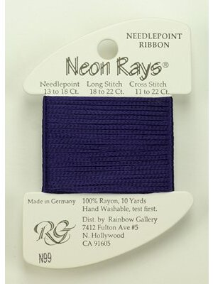 Rainbow Gallery Neon Rays Deep Violet - Rainbow Gallery
