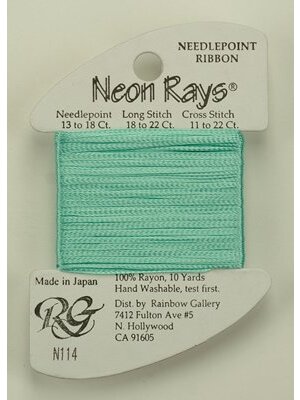 Rainbow Gallery Neon Rays Lite Sea Foam - Rainbow Gallery