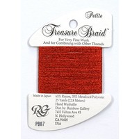 Petite Treasure Braid Red - Rainbow Gallery