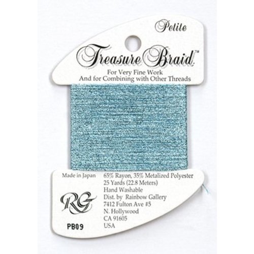 Rainbow Gallery Petite Treasure Braid Light Blue - Rainbow Gallery Rainbow Gallery Petite Treasure Braid Light Blue - Rainbow Gallery