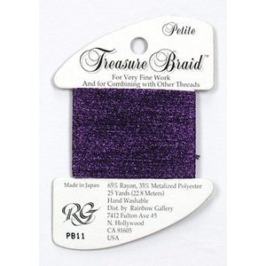 Rainbow Gallery Petite Treasure Braid Purple - Rainbow Gallery