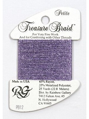 Rainbow Gallery Petite Treasure Braid Light Purple - Rainbow Gallery