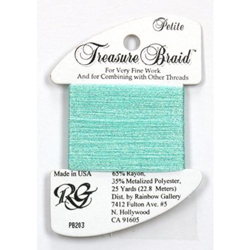 Rainbow Gallery Petite Treasure Braid Pearl Seafoam - Rainbow Gallery Rainbow Gallery Petite Treasure Braid Pearl Seafoam - Rainbow Gallery