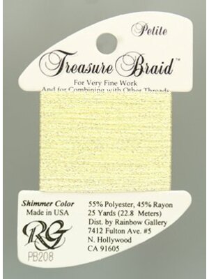Rainbow Gallery Petite Treasure Braid Lemon Mist - Rainbow Gallery