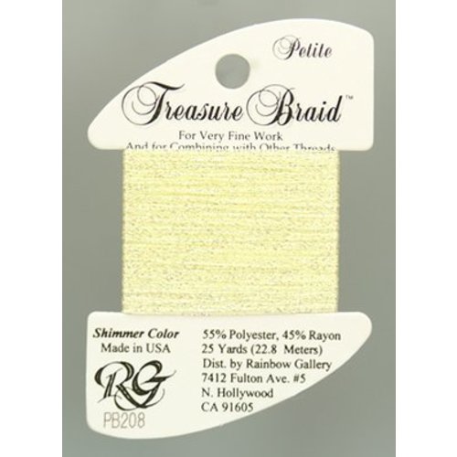 Rainbow Gallery Petite Treasure Braid Lemon Mist - Rainbow Gallery