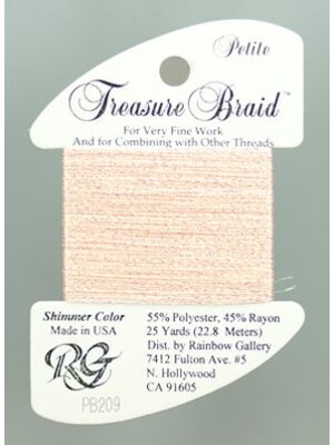 Rainbow Gallery Petite Treasure Braid Pink Carnation - Rainbow Gallery