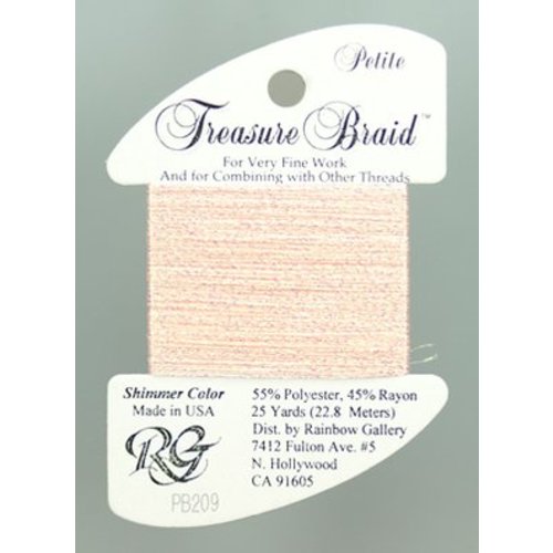 Rainbow Gallery Petite Treasure Braid Pink Carnation - Rainbow Gallery Rainbow Gallery Petite Treasure Braid Pink Carnation - Rainbow Gallery