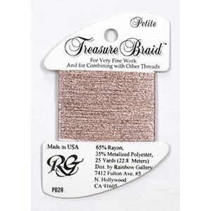 Rainbow Gallery Petite Treasure Braid Powder Pink - Rainbow Gallery