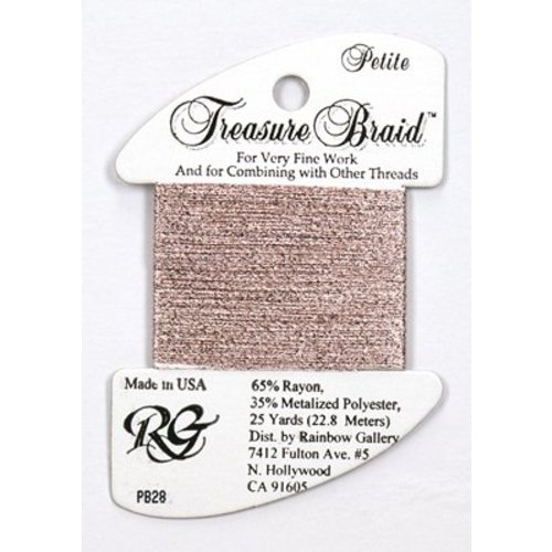 Rainbow Gallery Petite Treasure Braid Powder Pink - Rainbow Gallery