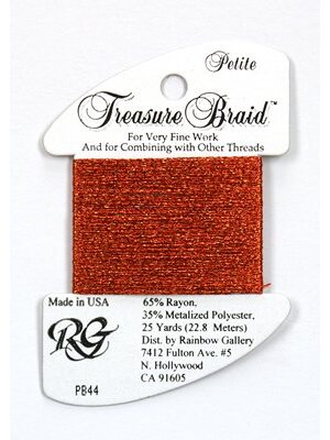 Rainbow Gallery Petite Treasure Braid Autumn Red - Rainbow Gallery