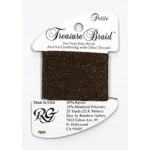 Rainbow Gallery Petite Treasure Braid Brown - Rainbow Gallery