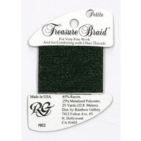 Petite Treasure Braid Midnight Green - Rainbow Gallery