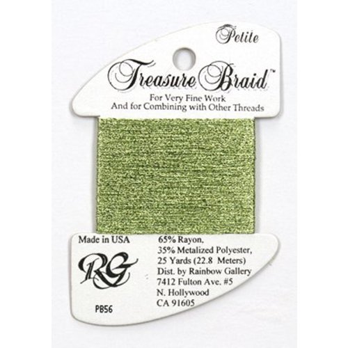 Rainbow Gallery Petite Treasure Braid Pale Avocado - Rainbow Gallery