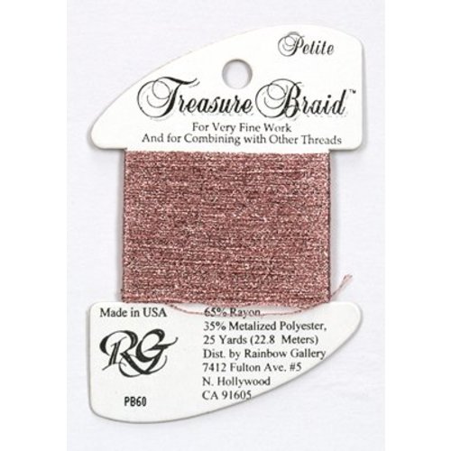 Rainbow Gallery Petite Treasure Braid Dark Power Pink - Rainbow Gallery Rainbow Gallery Petite Treasure Braid Dark Power Pink - Rainbow Gallery