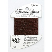 Petite Treasure Braid Burgundy - Rainbow Gallery