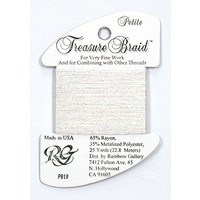 Petite Treasure Braid White Pearl - Rainbow Gallery