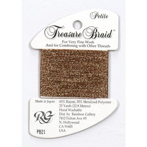 Rainbow Gallery Petite Treasure Braid Copper - Rainbow Gallery Rainbow Gallery Petite Treasure Braid Copper - Rainbow Gallery
