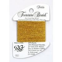 Petite Treasure Braid Bright Gold - Rainbow Gallery