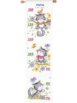 Vervaco Telpakket kit Spelende kittens