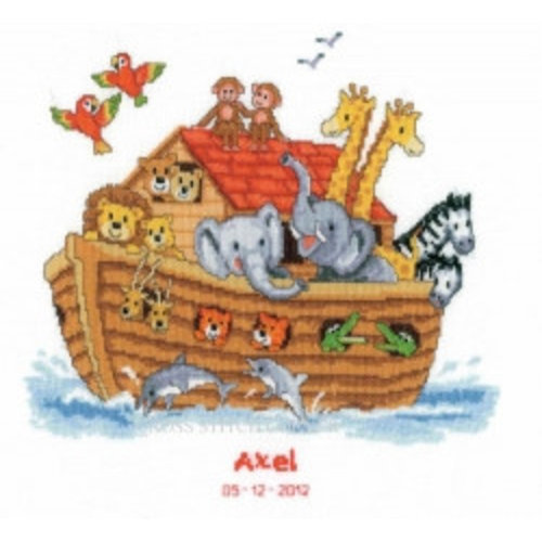 Vervaco Telpakket kit Ark van Noah Vervaco Telpakket kit Ark van Noah
