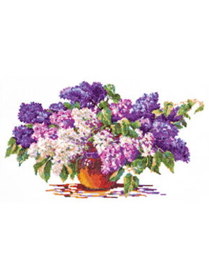 Magic Needle Borduurpakket Lilac Bouquet - Magic Needle Magic Needle Borduurpakket Lilac Bouquet - Magic Needle
