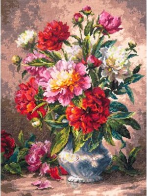 Magic Needle Borduurpakket Peonies - Magic Needle Magic Needle Borduurpakket Peonies - Magic Needle