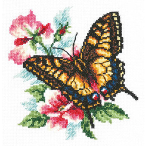 Chudo Igla Borduurpakket Swallowtail butterfly - Magic Needle (Chudo Igla)