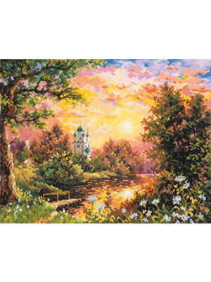 Magic Needle Borduurpakket Sunset - Magic Needle Magic Needle Borduurpakket Sunset - Magic Needle