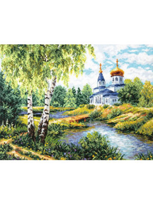 Magic Needle CI Borduurpakket Path to the temple - Magic Needle