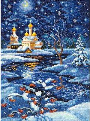 Magic Needle Borduurpakket Christmas time - Magic Needle (Chudo Igla) Magic Needle Borduurpakket Christmas time - Magic Needle (Chudo Igla)