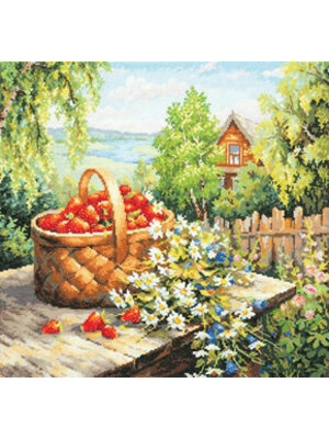 Magic Needle CI Borduurpakket Summer house - Magic Needle