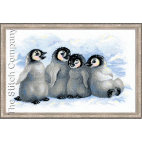 RIOLIS Borduurpakket Funny Penguins - RIOLIS
