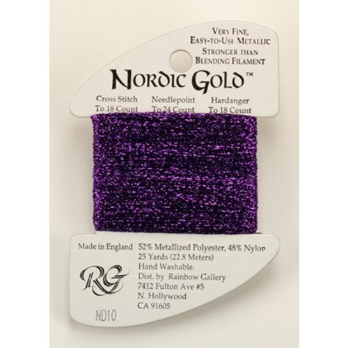 Rainbow Gallery Nordic Gold Purple - Rainbow Gallery