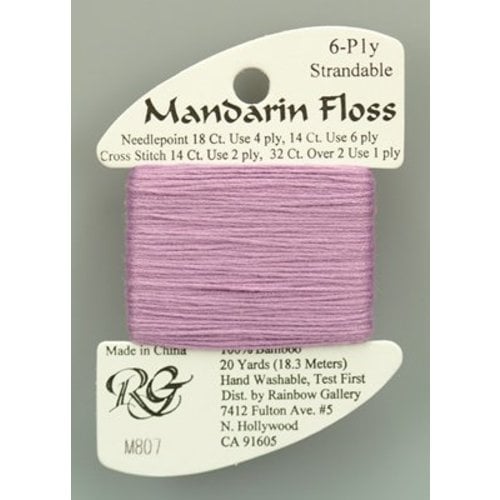 Rainbow Gallery Mandarin Floss Lite Violet - Rainbow Gallery