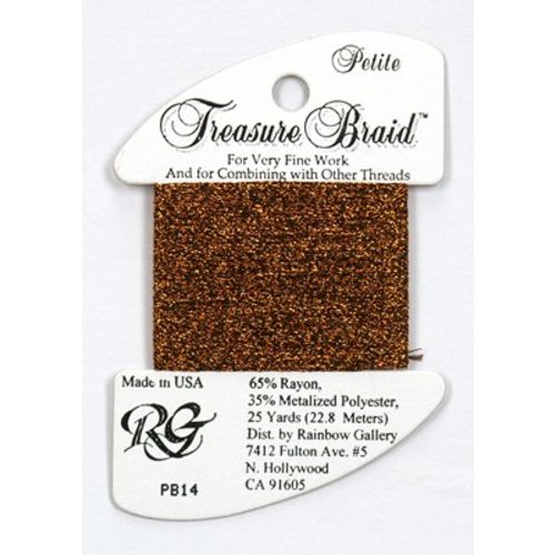 Rainbow Gallery Petite Treasure Braid Bronze - Rainbow Gallery