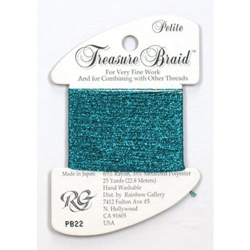 Rainbow Gallery Petite Treasure Braid Aqua Marine - Rainbow Gallery