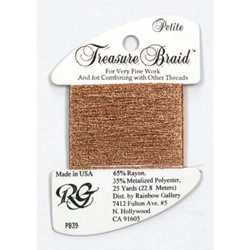 Rainbow Gallery Petite Treasure Braid New Copper - Rainbow Gallery