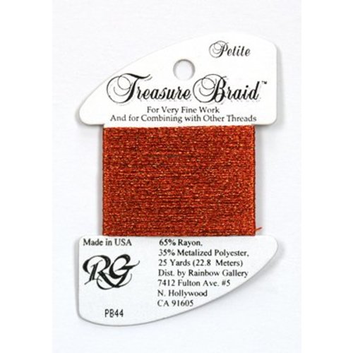 Rainbow Gallery Petite Treasure Braid Autumn Red - Rainbow Gallery