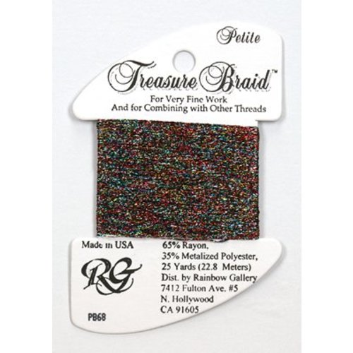 Rainbow Gallery Petite Treasure Braid Black Opal - Rainbow Gallery