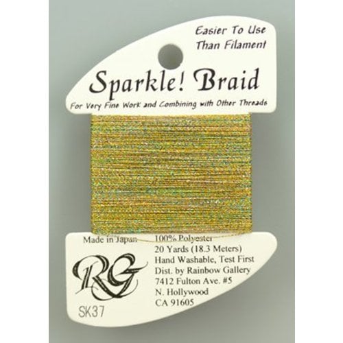 Rainbow Gallery Sparkle Braid Confetti - Rainbow Gallery