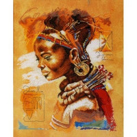 Telpakket kit Afrikaanse vrouw