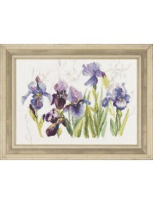 Lanarte Telpakket kit 3 Blauwe irissen