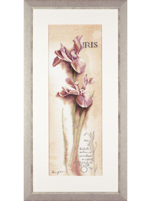 Lanarte Telpakket kit Iris botanisch