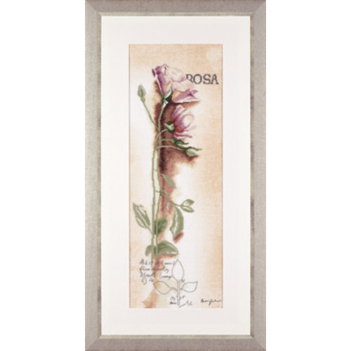 Lanarte Telpakket kit Rosa botanisch Lanarte Telpakket kit Rosa botanisch